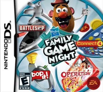 Hasbro Family Game Night (USA) (En,Fr) box cover front